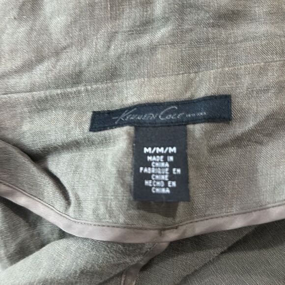 Kenneth Cole Green High Neck Jacket - Picture 8 of 9